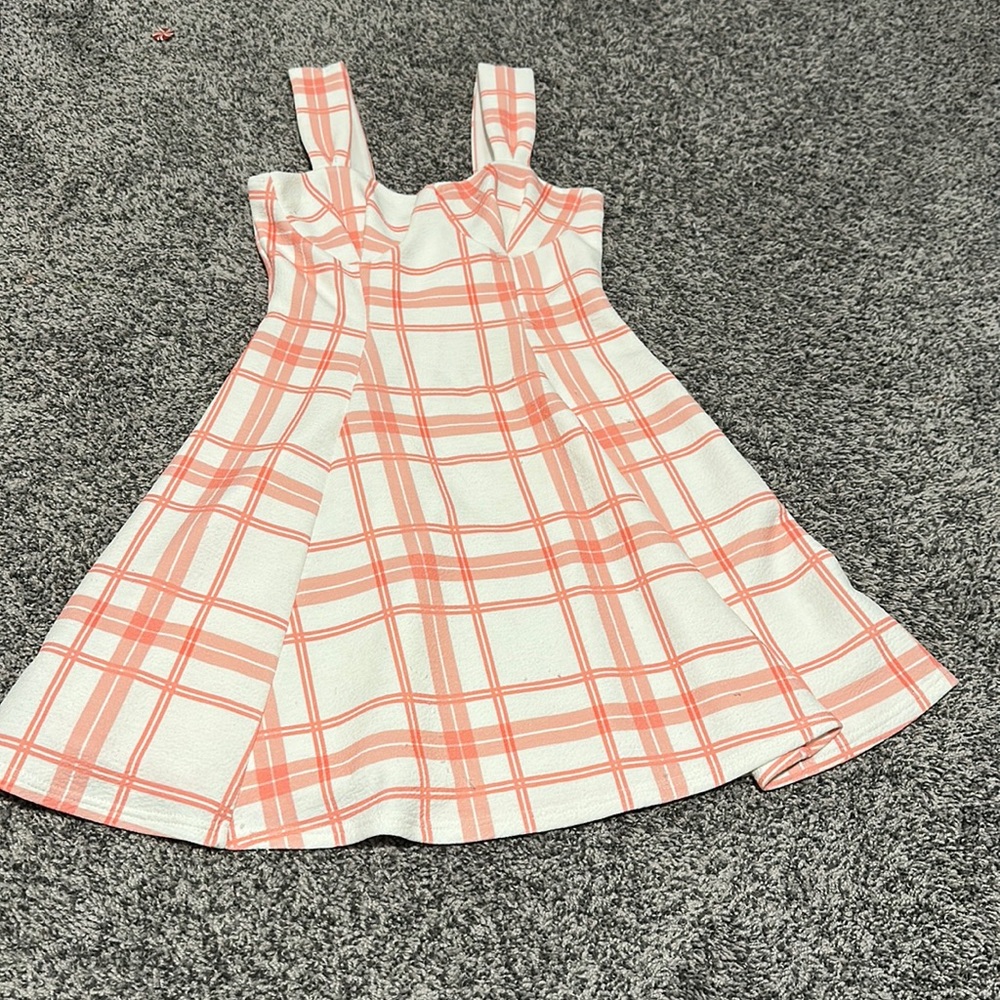 Plaid ASOS a-line mini dress